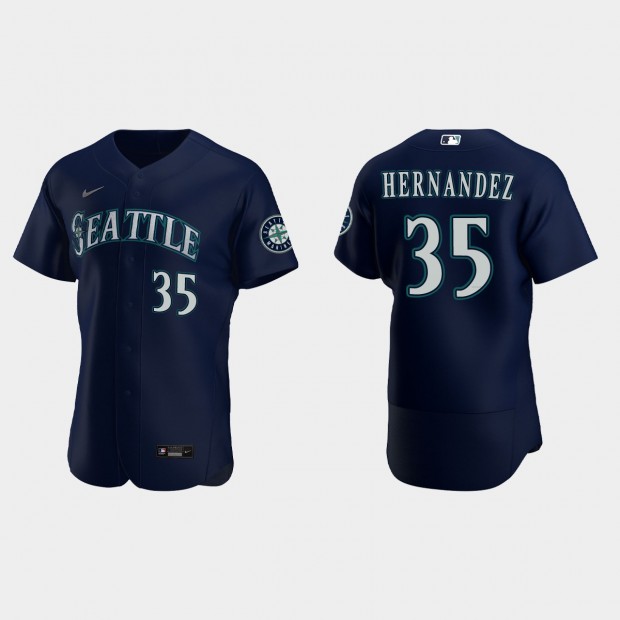 Teoscar Hernández Seattle Mariners Swinging Seattle baseball shirt